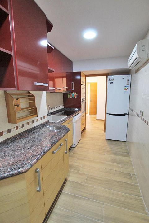 شقة Apartamento Europa Primera Linea De Playa Guardamar كوارذامار ذيل سيغورا المظهر الخارجي الصورة